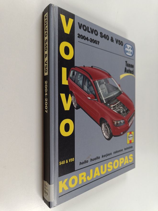 Martynn Randall : Volvo S40 & V50 2004-2007 : korjausopas