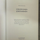 STRATEGINEN JOHTAMINEN Mika Kamensky 2002 - pikkukuva 2