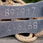 Sotaaikainen Levy. Alkuperäinen nauha. Halkaisija - 58mm - pikkukuva 3
