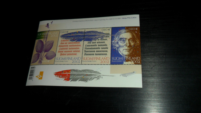LAPE BL29 **1604-1607 ELIAS LÖNNROT 2002.6.3.