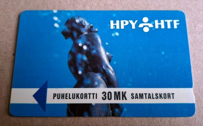 HPY-MD2 Havis Amanda Statue 30 mk puhelinkortti keräilyyn