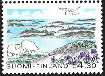 1997 Km Saaristomeren kp 4,30 mk xX ** LaPe 1378 a) TIL N:o