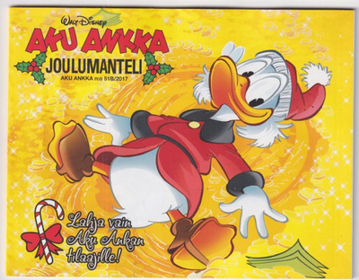 Aku Ankka joulumanteli 51B/2017