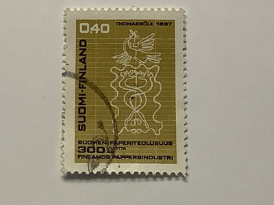 628 / 1967 Paperiteollisuus o leimattu