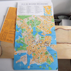 Turistilehtinen Helsinki Pohjoismaiden Yhdyspankki vintage - pikkukuva 3