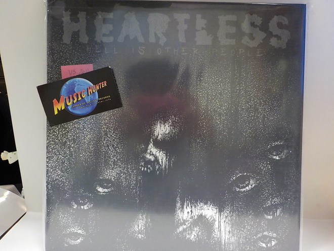 HEARTLESS - HELL IS OTHER PEOPLE UUSI 1. PAINOS LP