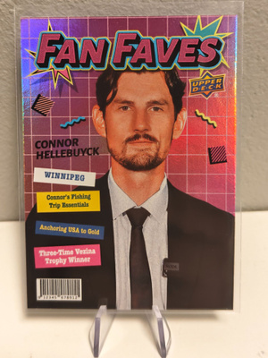 2026-27 Upper Deck Series 1 Fan Faves Connor Hellebuyck