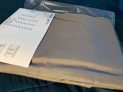 IKEA Vivan harmaat verhot