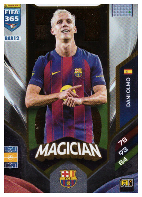 DANI OLMO FC Barcelona Adrenalyn XL Magician #BAR12