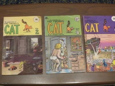 Kolme Fat Freddy's Cat -lehteä