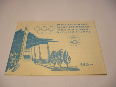 1952 Olympiamerkkivihko ** N 45 e