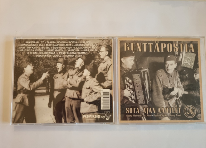 KENTTÄPOSTIA -SOTA-AJAN AARTEET CD