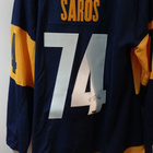 Juuse Saros - Smashville NHL-pelipaita nimmarilla/todistus - pikkukuva 1