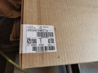 Lego setti 42100 liebherr