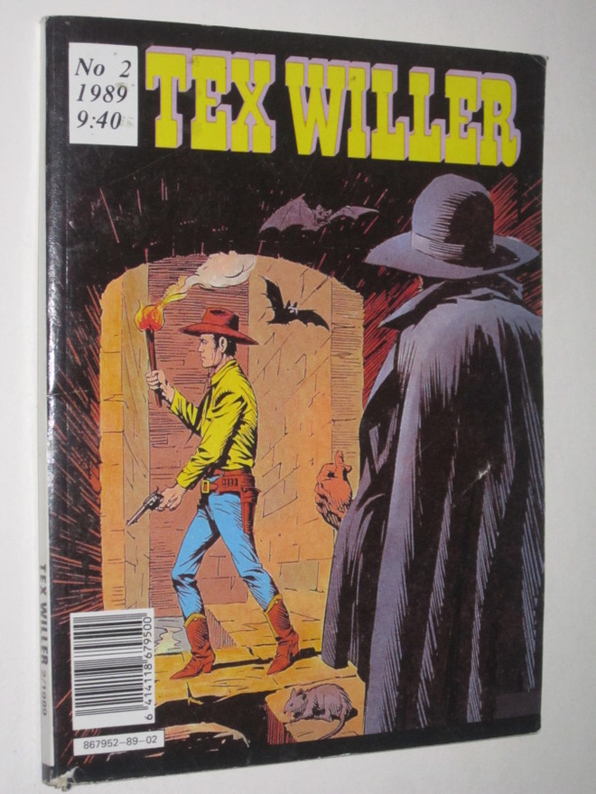 Tex Willer no 2 / 1989 - Näkymätön uhka