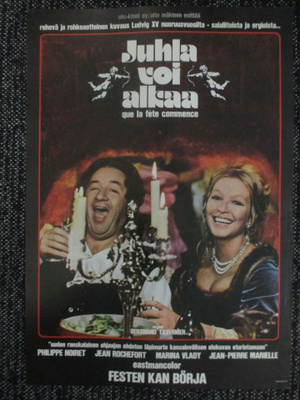 Juhla voi alkaa (1974) - vanha elokuvajuliste