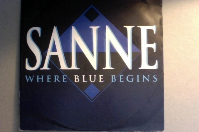 SANNE  ::  WHERE BLUE BEGINS  ::  VINYYLI  7"    1991