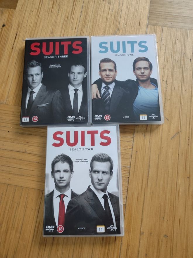 Suits 1-3 Season