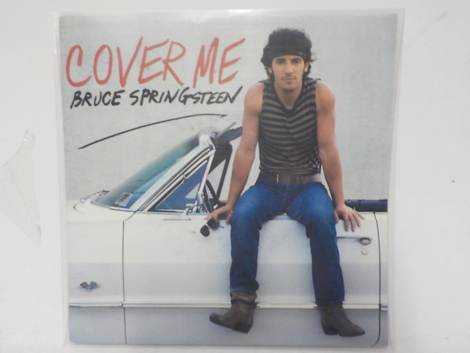 BRUCE SPRINGSTEEN - COVER ME / JERSEY GIRL (KANNET !) M- 7"
