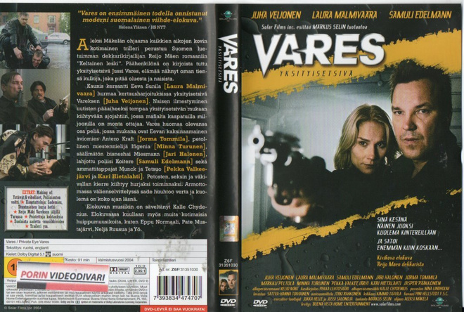Vares-Yksityisetsivä	(24 914)	k	-FI-	DVD		juha veijonen	2004