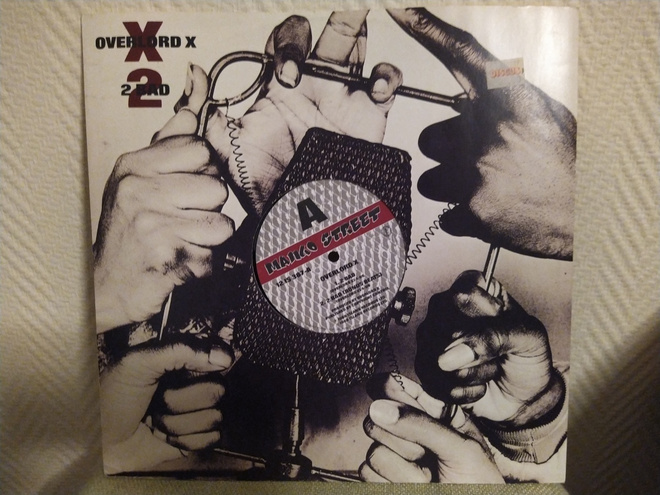OVERLORD X - 2 BAD VINYL 12" 45 RPM