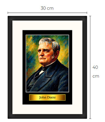 Uusi John Deere art print 30 cm x 40 cm