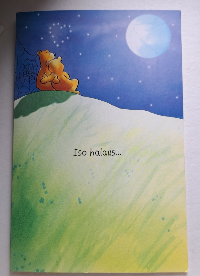Nallet halaa,  Iso Halaus, uusi taittokortti