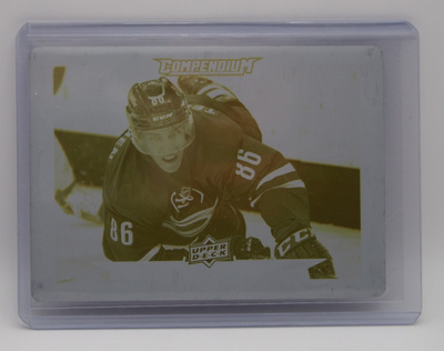 2017-18 Compendium Printing plate Teuvo Teräväinen