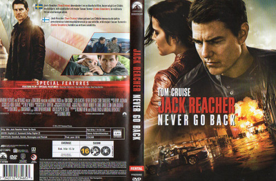 Jack Reacher Never Go Back (79 366) vuok -FI- DVD tom crui