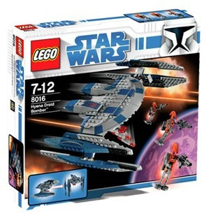 LEGO # STAR WARS # 8016 : Hyena Droid Bomber ( 2009 )