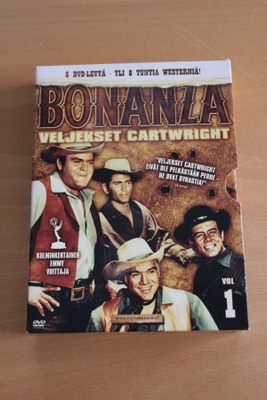 Bonanza Veljekset Cartwright osa 1 (5 DVD)