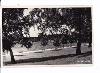 VANHA Postikortti Vaasa 1955