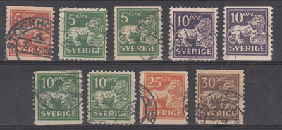 RUOTSI 1921-1936 Leijona