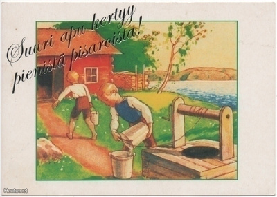 Rudolf Koivu : Pojat vedenkannossa