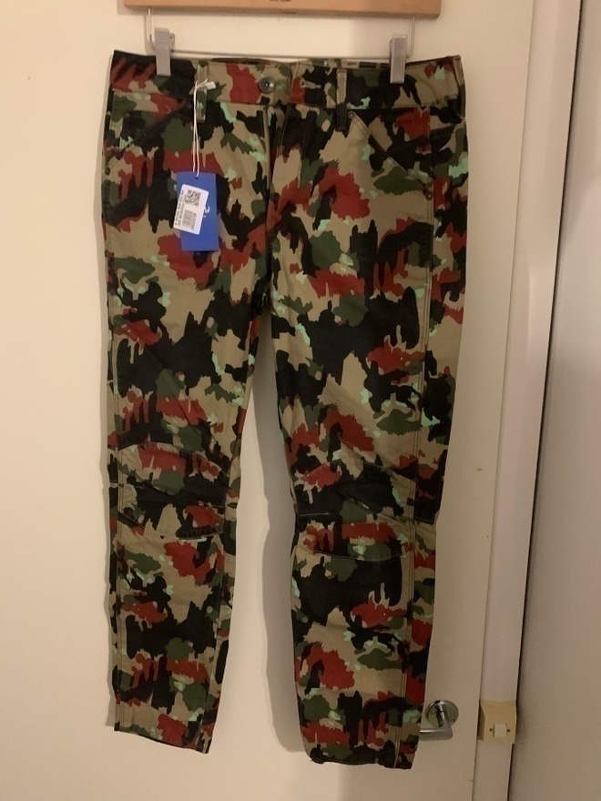 G-STAR ELWOOD 3D ALPENFLAGE CAMO FARKUT 26/32