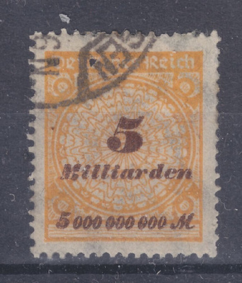 Saksa reich 1923 Mi 327