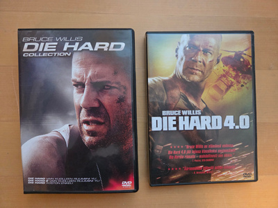 NELJÄ DIE HARD ELOKUVAA . DVD . BRUCE WILLIS