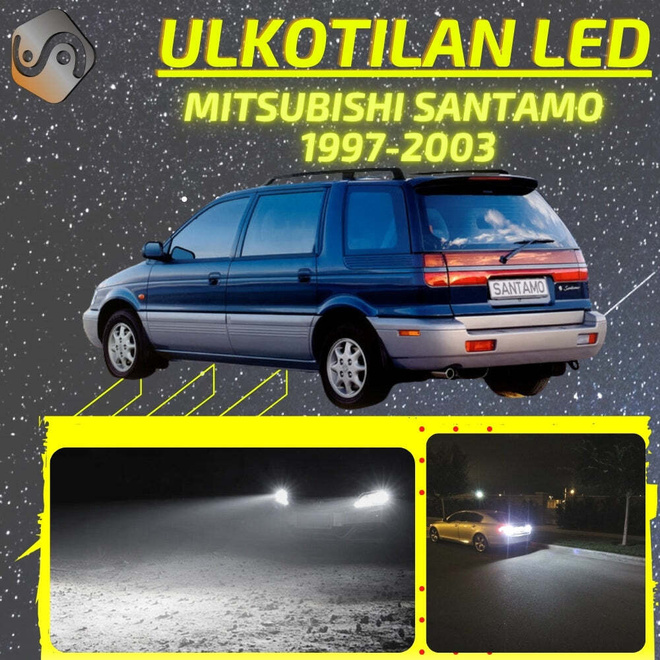 SANTAMO 1997-2003 Ulkoiset LED -valot