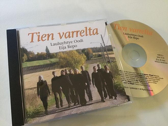 Lauluyhtye Oodi & Eija Repo . Tien varrelta CD