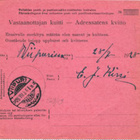 POSTIENNAKKO-OSOITUS KORPISELKÄ -VIIPURI LÄÄNINHALLITUS - pikkukuva 2