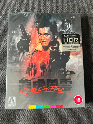 City on Fire 4K UHD LE | UK | 1987