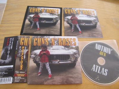 Guns N'Roses Nothin' / Atlas cd single japani '26 Uusi Tarra