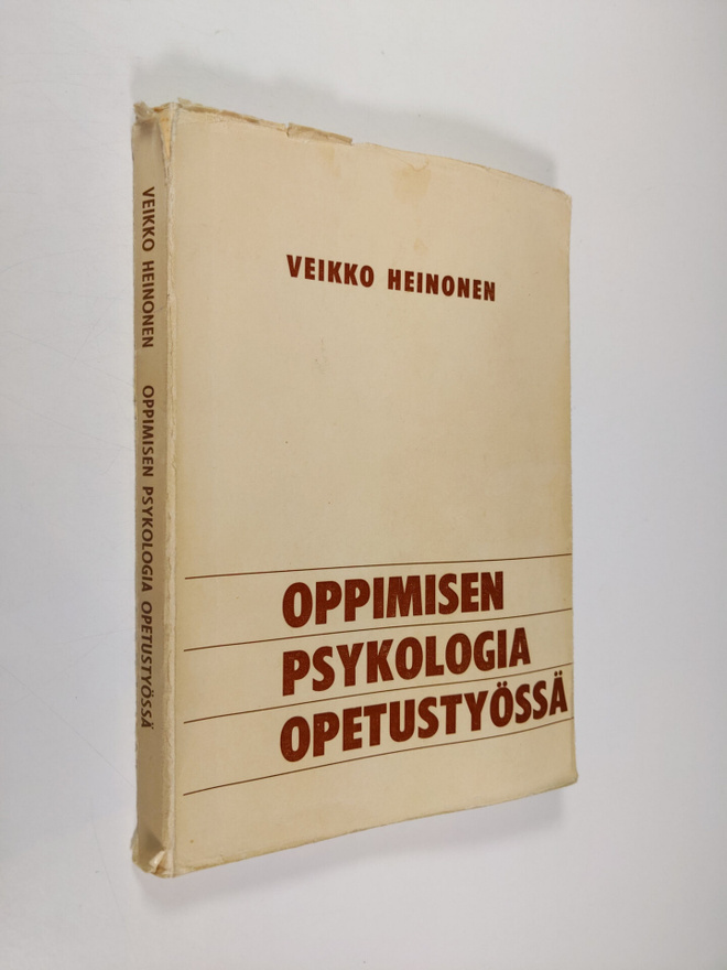 Veikko Heinonen : Oppimisen psykologia opetustyössä