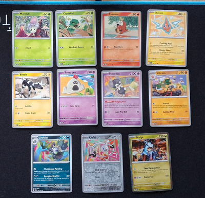 Pokemon kortit 11kpl (#146 Surging Sparks)