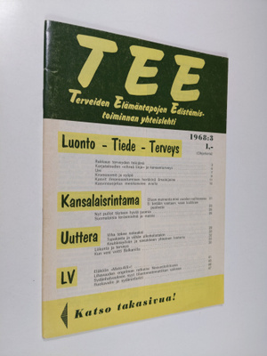 Toivo Rautavaara : TEE 3/1968 - Terveiden elämäntapojen e...