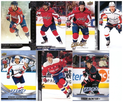 7 x EVGENY KUZNETSOV Capitals, Hurricanes