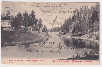 Saimaan kanava: Paikka Taipaleen luona