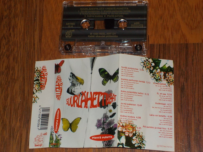 C-kasetti - SUURLÄHETTILÄÄT - Pientä Puhetta - 1995 EX+