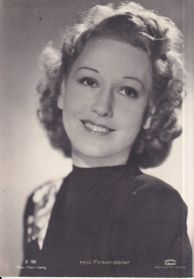 Heli Finkenzeller, Filmitähti, star.   e77