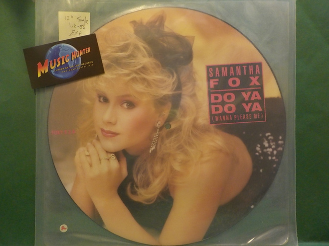 SAMANTHA FOX - DO YA DO YA - PICTURE DISK UK 1986 EX+ 12"